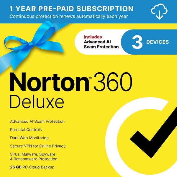 Norton 360 Deluxe, Antivirus software