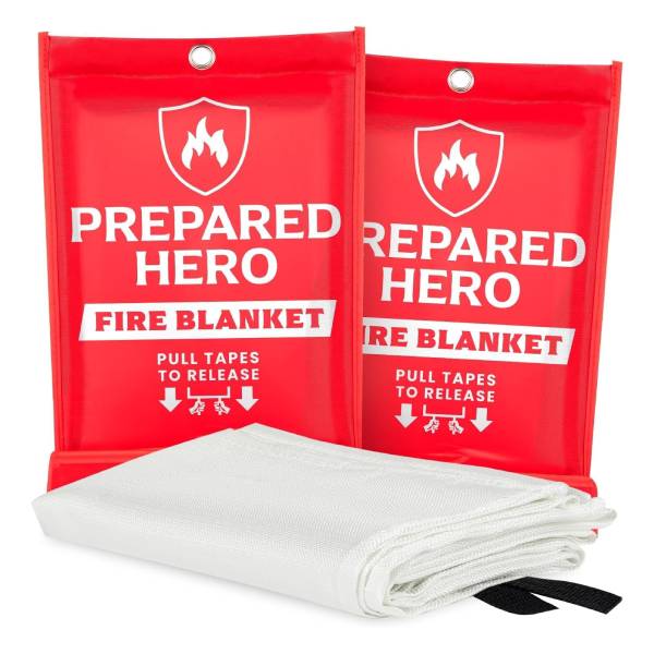 Prepared Hero Emergency Fire Blanket